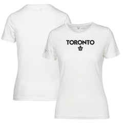 Toronto Maple Leafs - Levelwear Women's Maddox City Capsule T-Shirt White