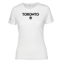 Toronto Maple Leafs - Levelwear Women's Maddox City Capsule T-Shirt White