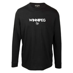 Winnipeg Jets - Levelwear Oscar City Capsule Long Sleeve T-Shirt Black