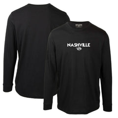 Nashville Predators - Levelwear Oscar City Capsule Long Sleeve T-Shirt Black