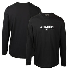 Anaheim Ducks - Levelwear Oscar City Capsule Long Sleeve T-Shirt Black