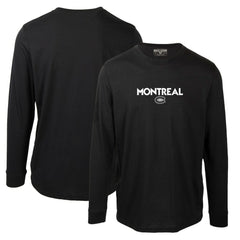 Montreal Canadiens - Levelwear Oscar City Capsule Long Sleeve T-Shirt Black