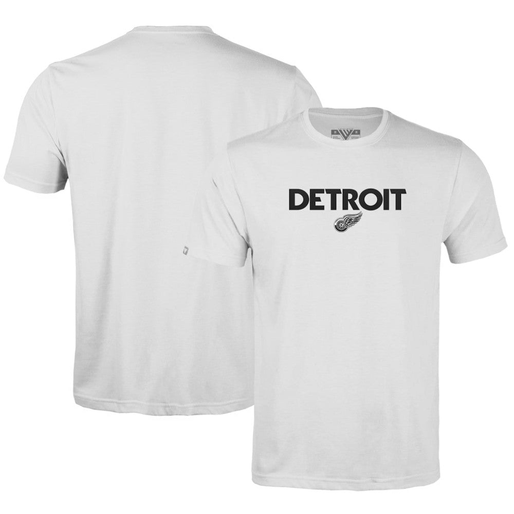Detroit Red Wings - Levelwear Richmond City Capsule T-Shirt White