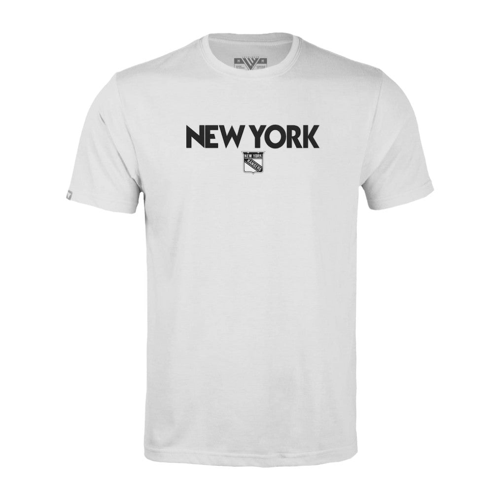 New York Rangers Levelwear Richmond City Capsule T-Shirt White