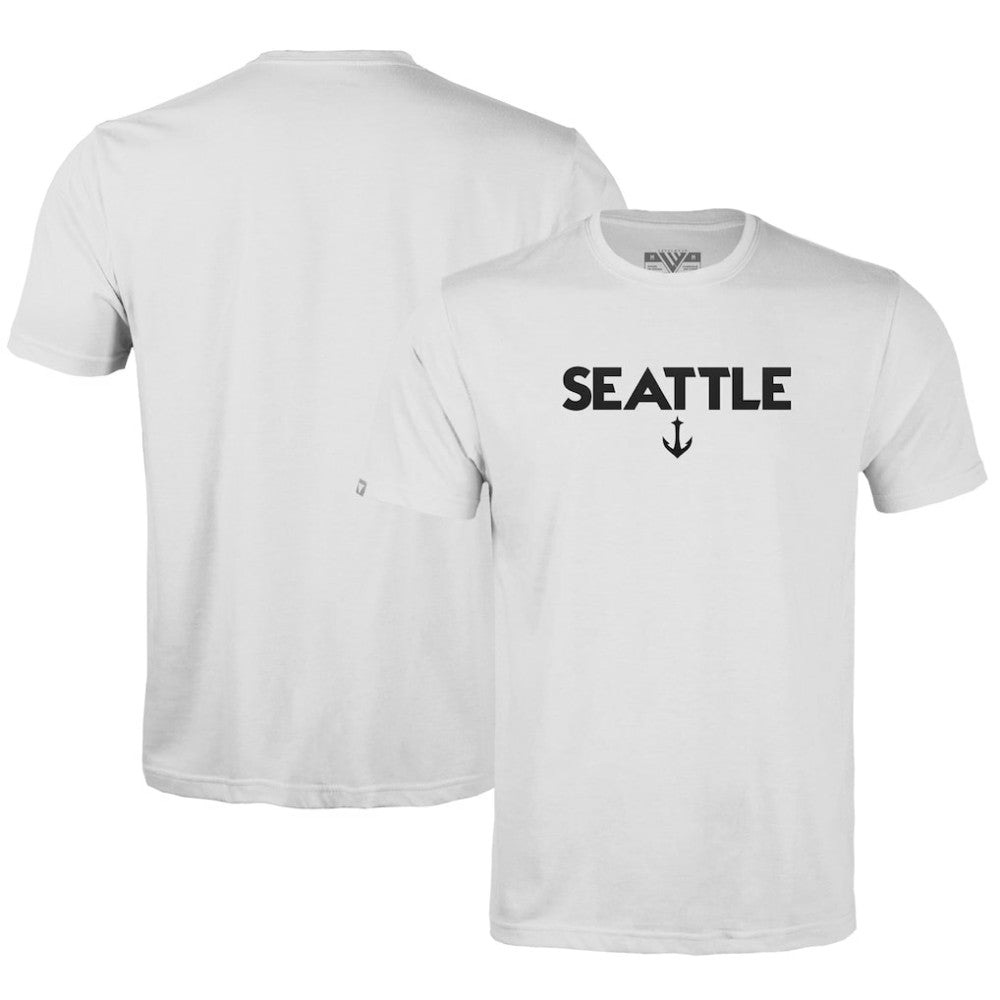 Seattle Kraken Levelwear Richmond City Capsule T-Shirt White