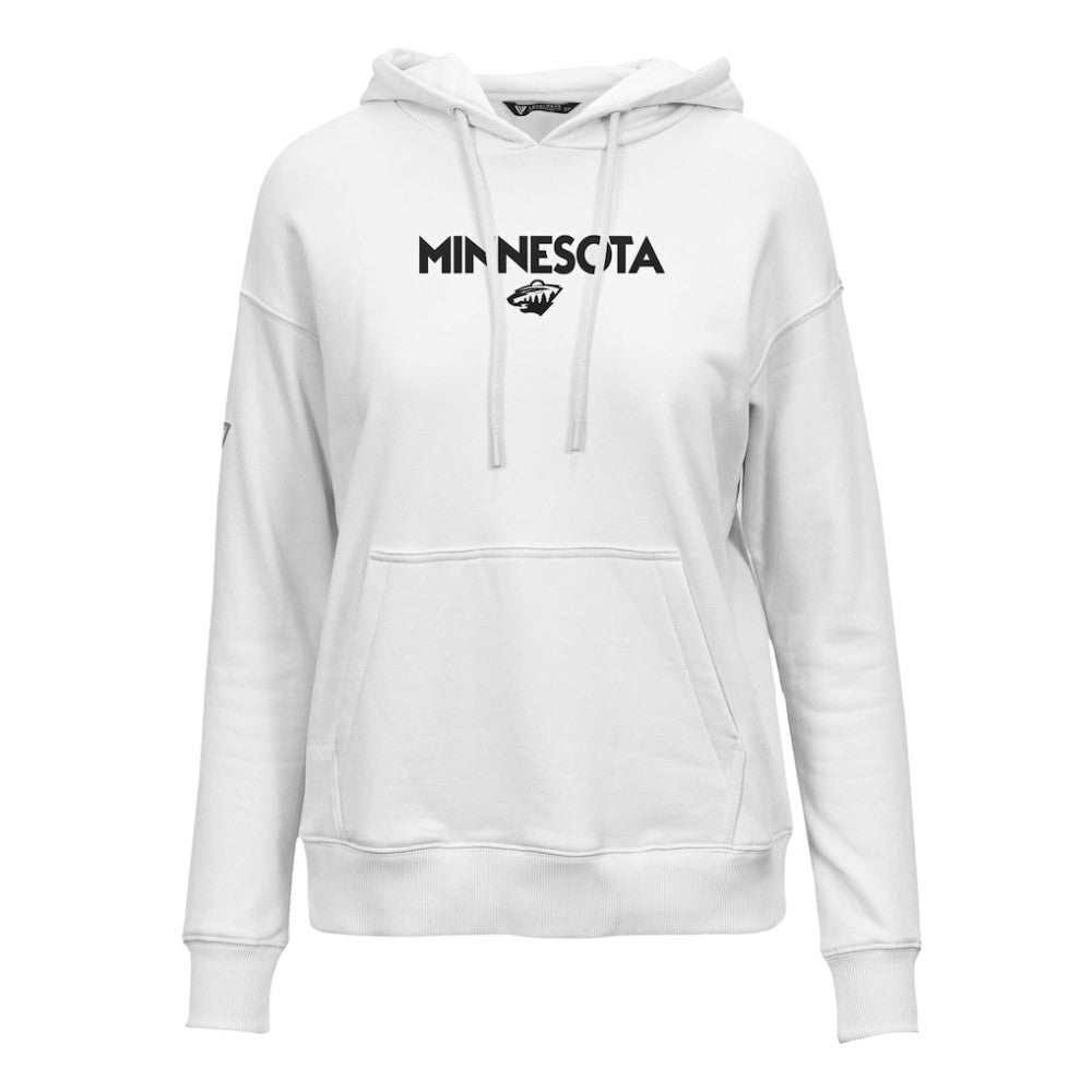 Minnesota Wild - Levelwear Women's Adorn City Capsule Pullover Hoodie White