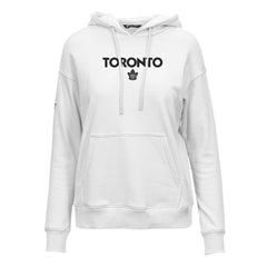 Toronto Maple Leafs - Levelwear Women's Adorn City Capsule Pullover Hoodie White
