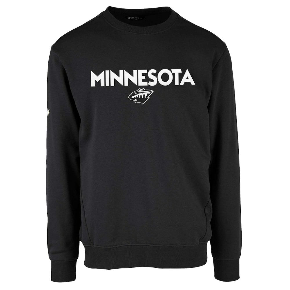 Minnesota Wild - Levelwear Zane City Capsule Pullover Sweatshirt Black