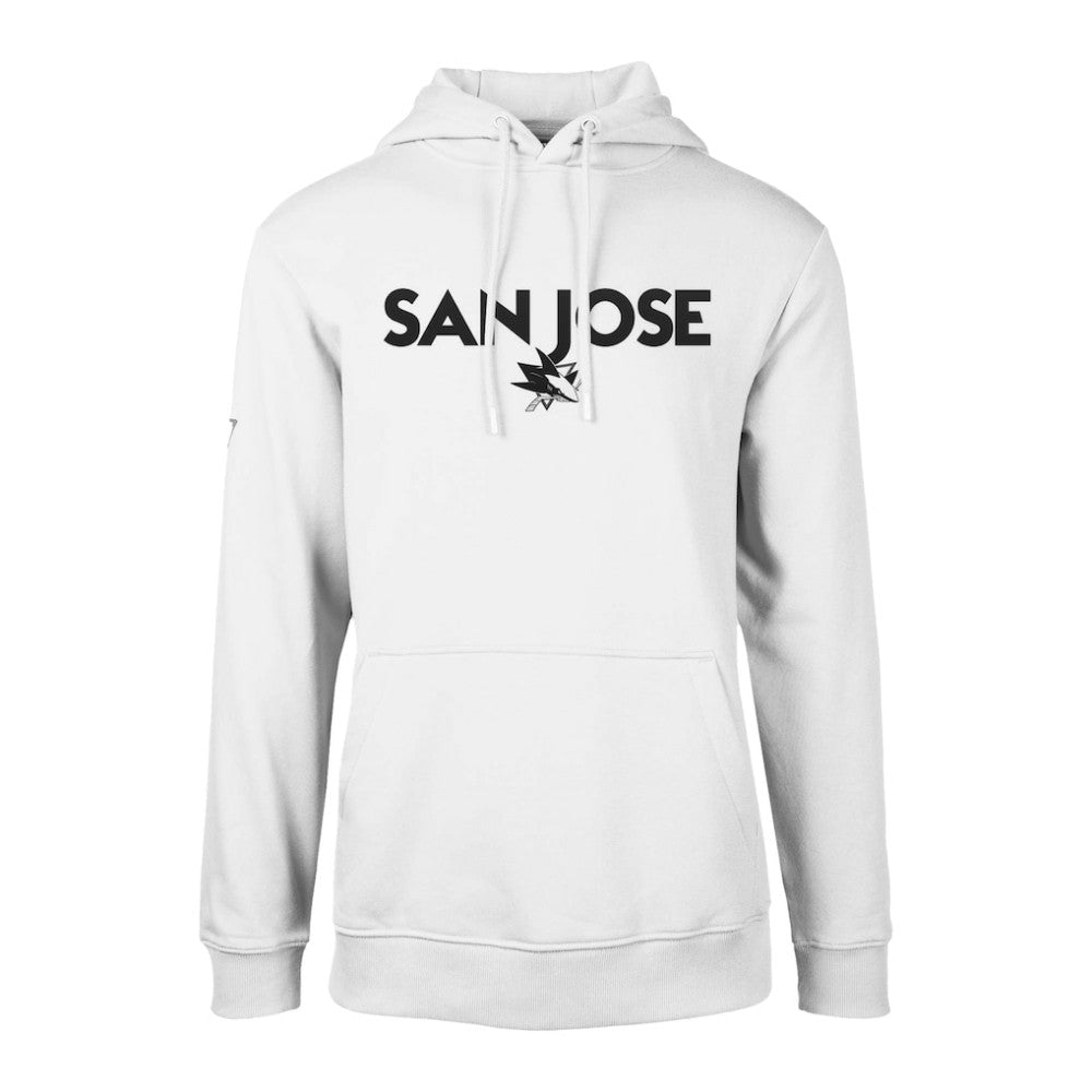 San Jose Sharks - Levelwear Podium City Capsule Pullover Hoodie White