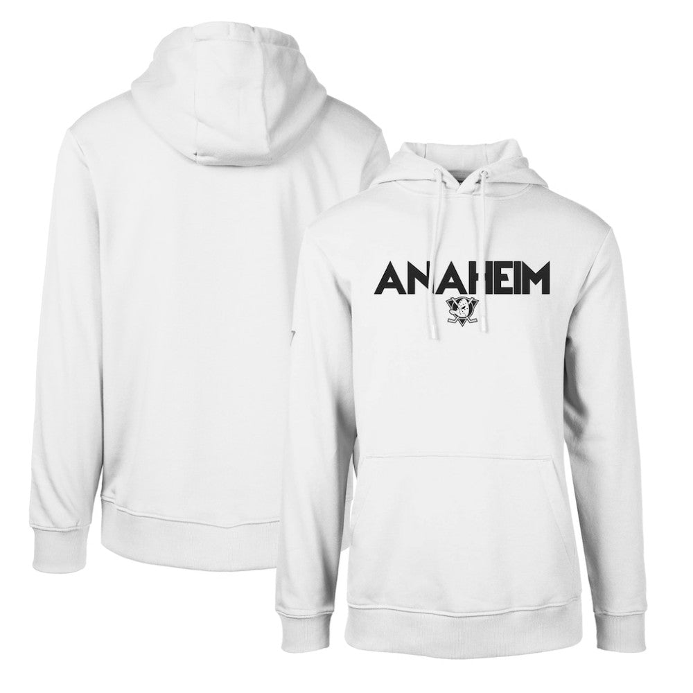 Anaheim Ducks - Levelwear Podium City Capsule Pullover Hoodie White