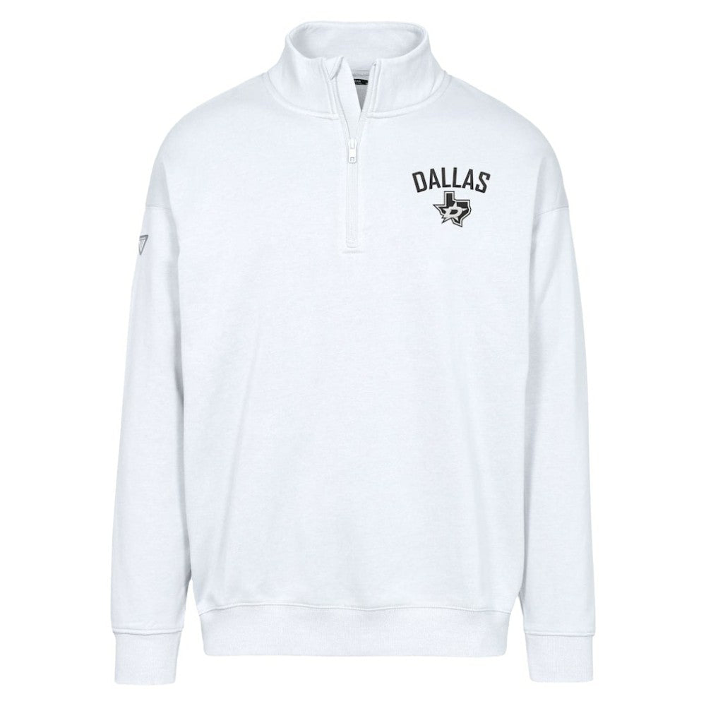 Dallas Stars - Levelwear Murray City Capsule Quarter-Zip Sweatshirt White