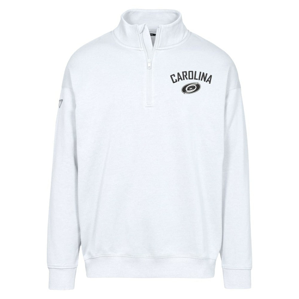 Carolina Hurricanes - Levelwear Murray City Capsule Quarter-Zip Sweatshirt White