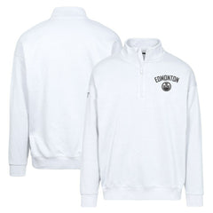 Edmonton Oilers - Levelwear Murray City Capsule Quarter-Zip Sweatshirt White