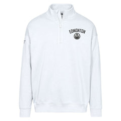 Edmonton Oilers - Levelwear Murray City Capsule Quarter-Zip Sweatshirt White