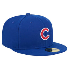 Chicago Cubs New Era Checkered Undervisor 59FIFTY Fitted Hat discount