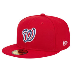 Washington Nationals New Era Checkered Undervisor 59FIFTY Fitted Hat Clearance