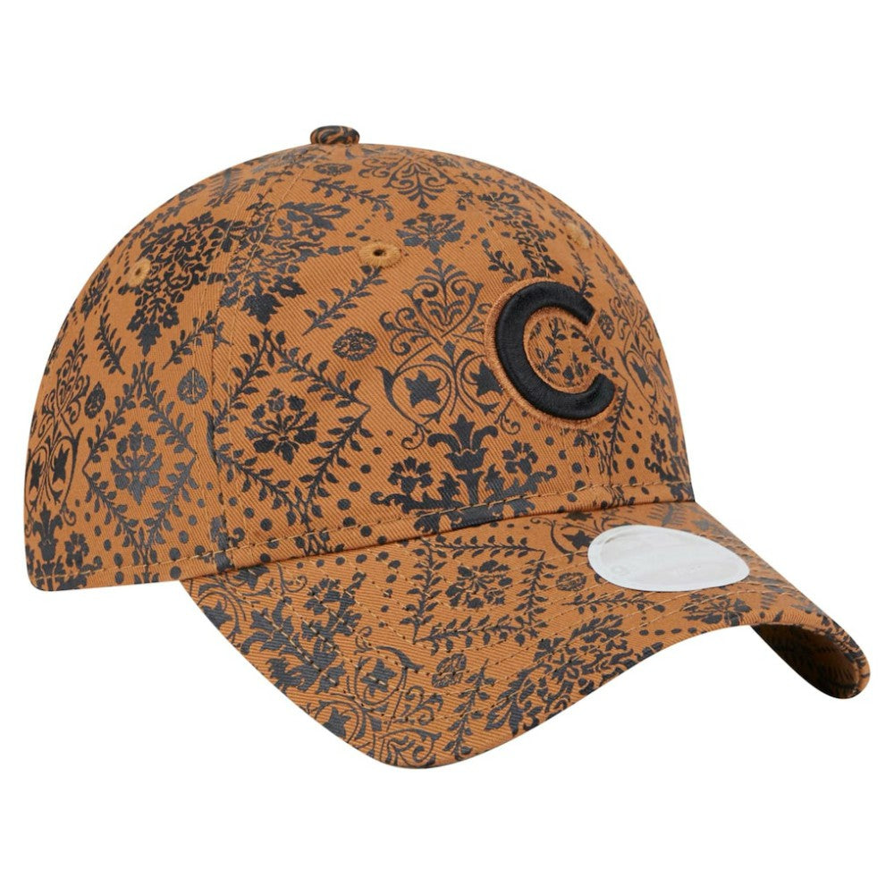 Chicago Cubs New Era Women's Vintage Deco 9TWENTY Adjustable Hat Lifestyle