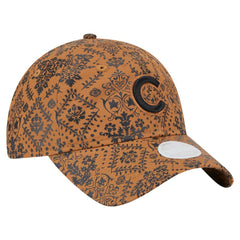 Chicago Cubs New Era Women's Vintage Deco 9TWENTY Adjustable Hat Lifestyle