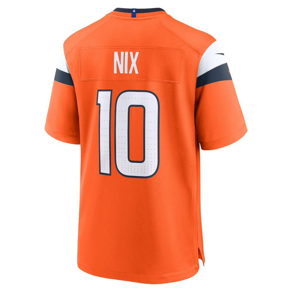 Bo Nix Denver Broncos Player Game Jersey Orange - Nike