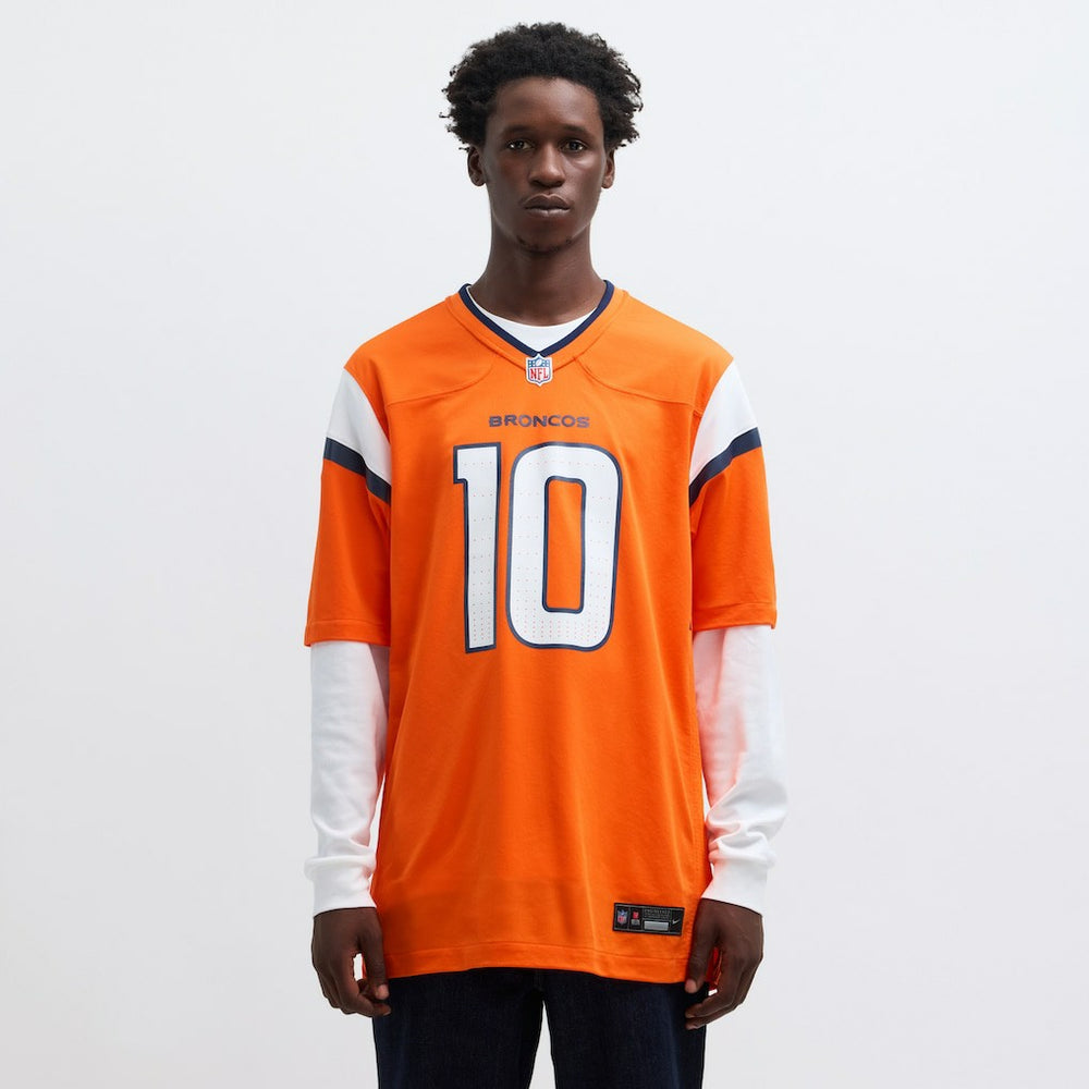Bo Nix Denver Broncos Player Game Jersey Orange - Nike