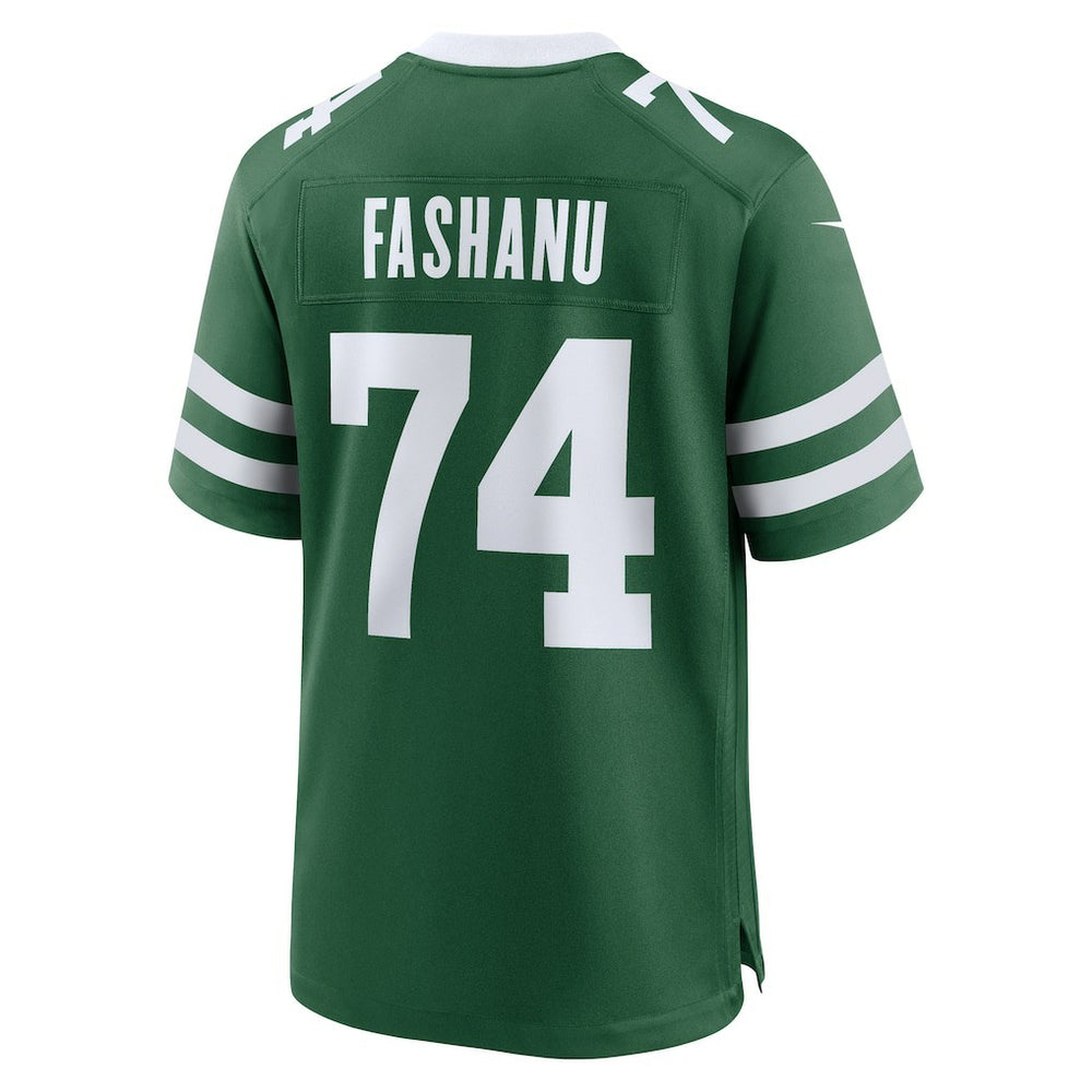 Olu Fashanu New York Jets Player Game Jersey Gotham Green - Nike
