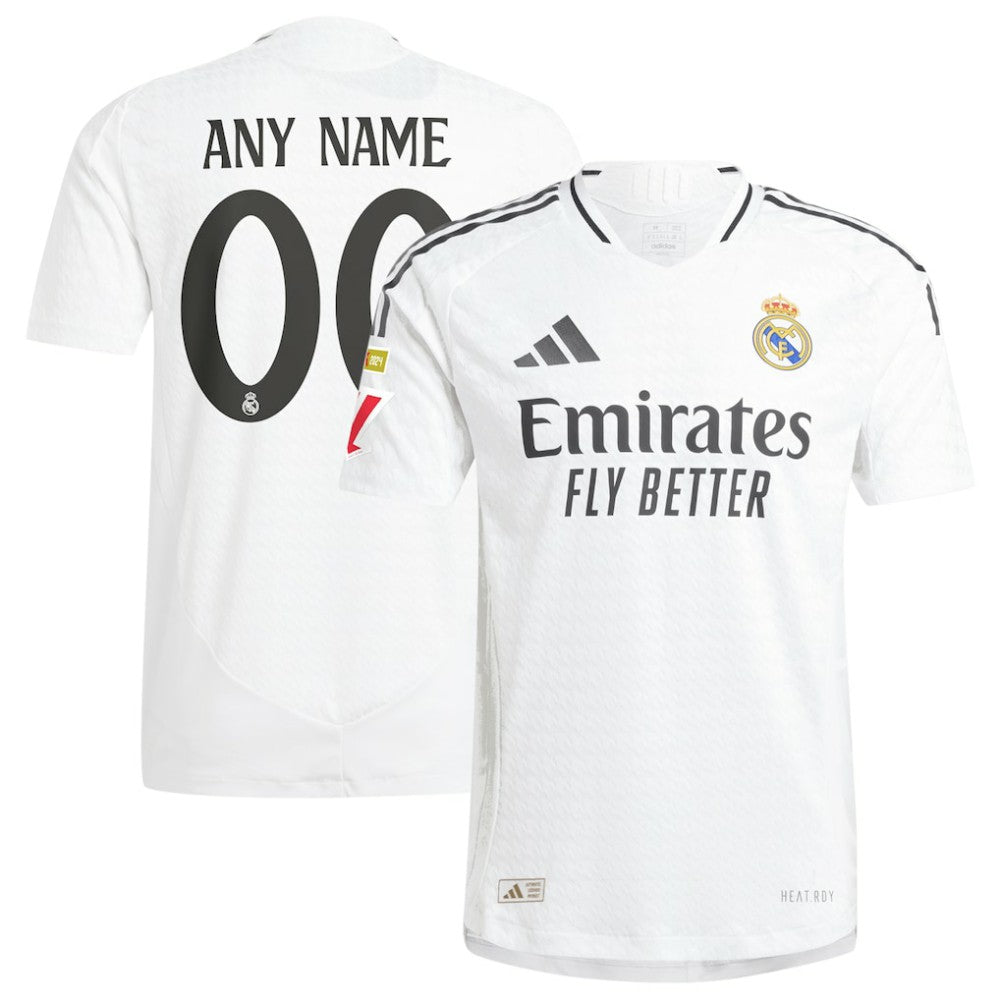 Adidas Real Madrid 2024/25 Home Custom Jerseys - White