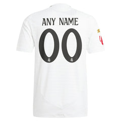Adidas Real Madrid 2024/25 Home Custom Jerseys - White