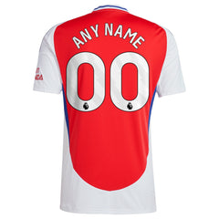 Adidas Arsenal 2024/25 Home Replica Custom Jerseys – Red