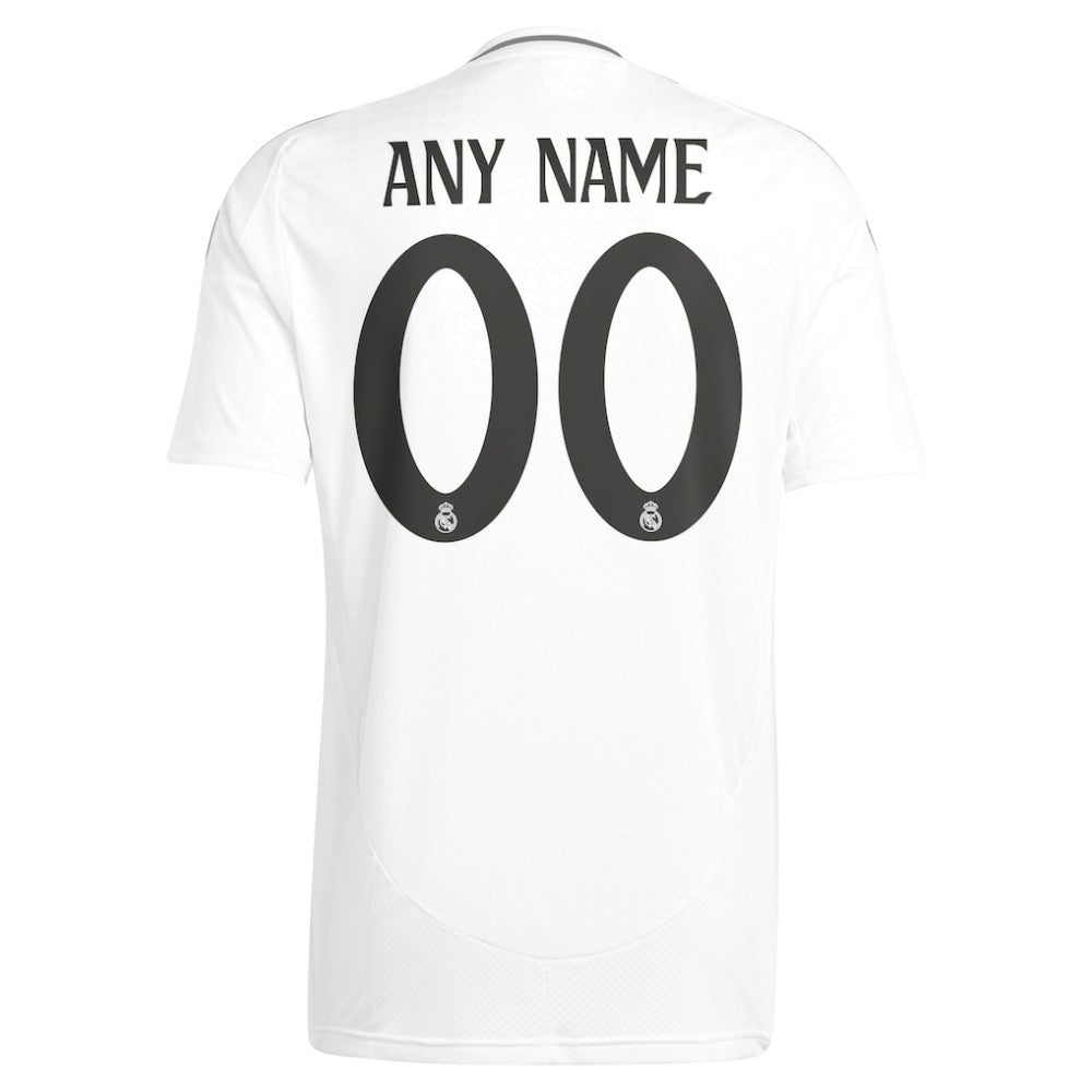Adidas Real Madrid 2024/25 Home Replica Custom Jerseys - White