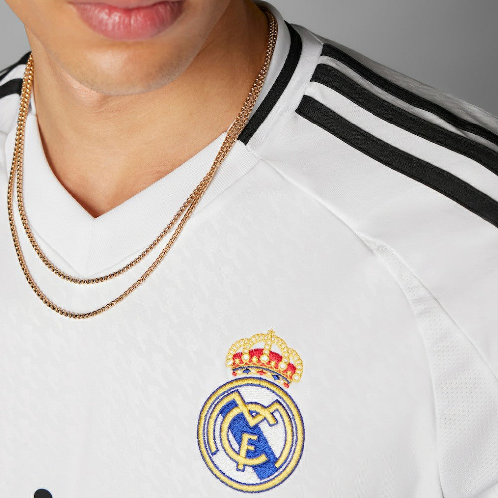 Adidas Real Madrid 2024/25 Home Replica Custom Jerseys - White