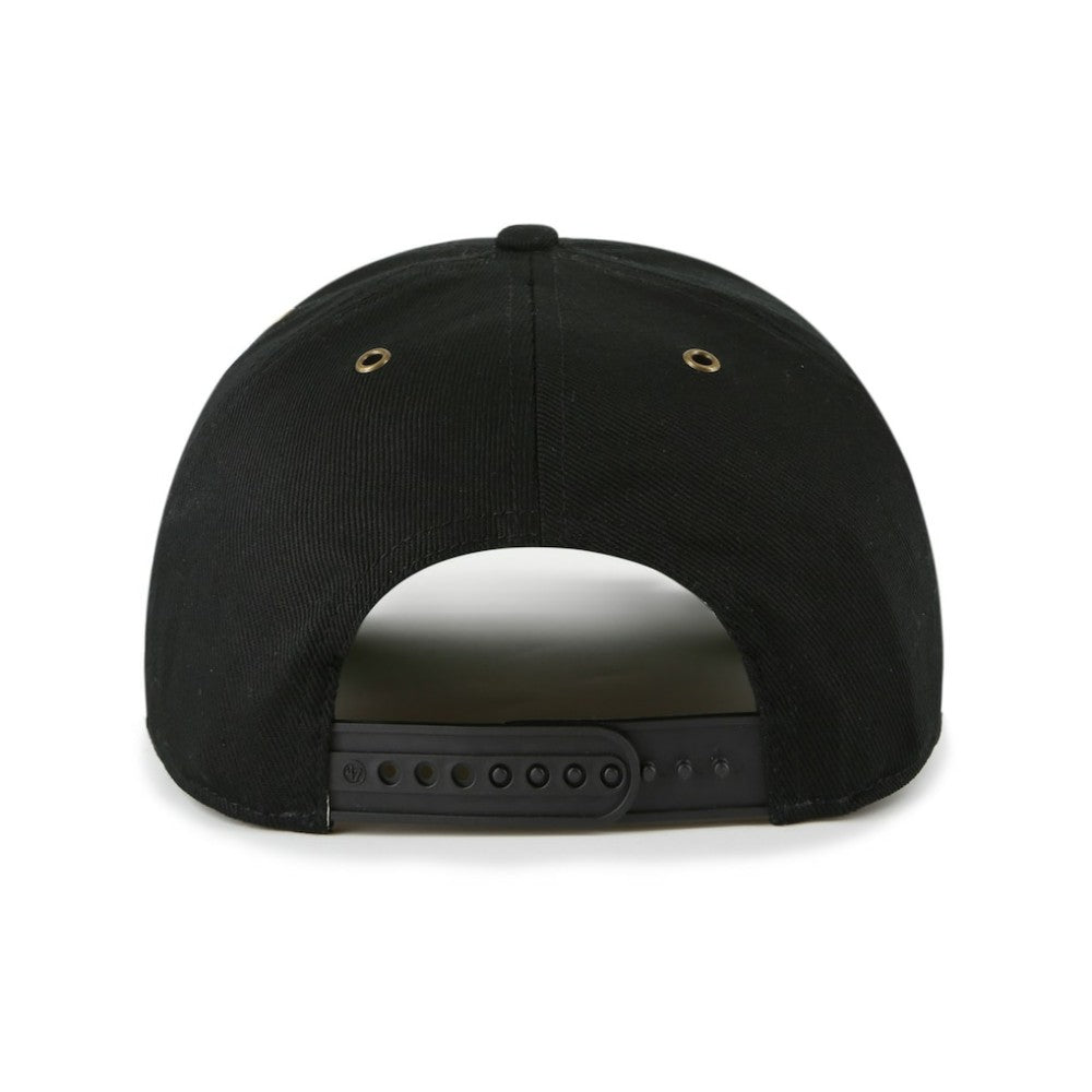 Boston Bruins '47 Old Time Hockey Rafter Sure Shot Hitch Adjustable Hat Black