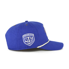 New York Rangers '47 Old Time Hockey Rafter Sure Shot Hitch Adjustable Hat Blue