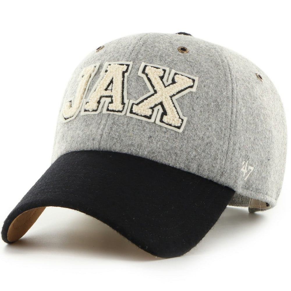 Jacksonville Jaguars Stoney Clover Lane x '47 Unisex Block Clean Up Adjustable Hat Gray/Black - 47 brand