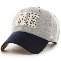 New England Patriots Stoney Clover Lane x '47 Unisex Block Clean Up Adjustable Hat Gray/Navy - 47 brand