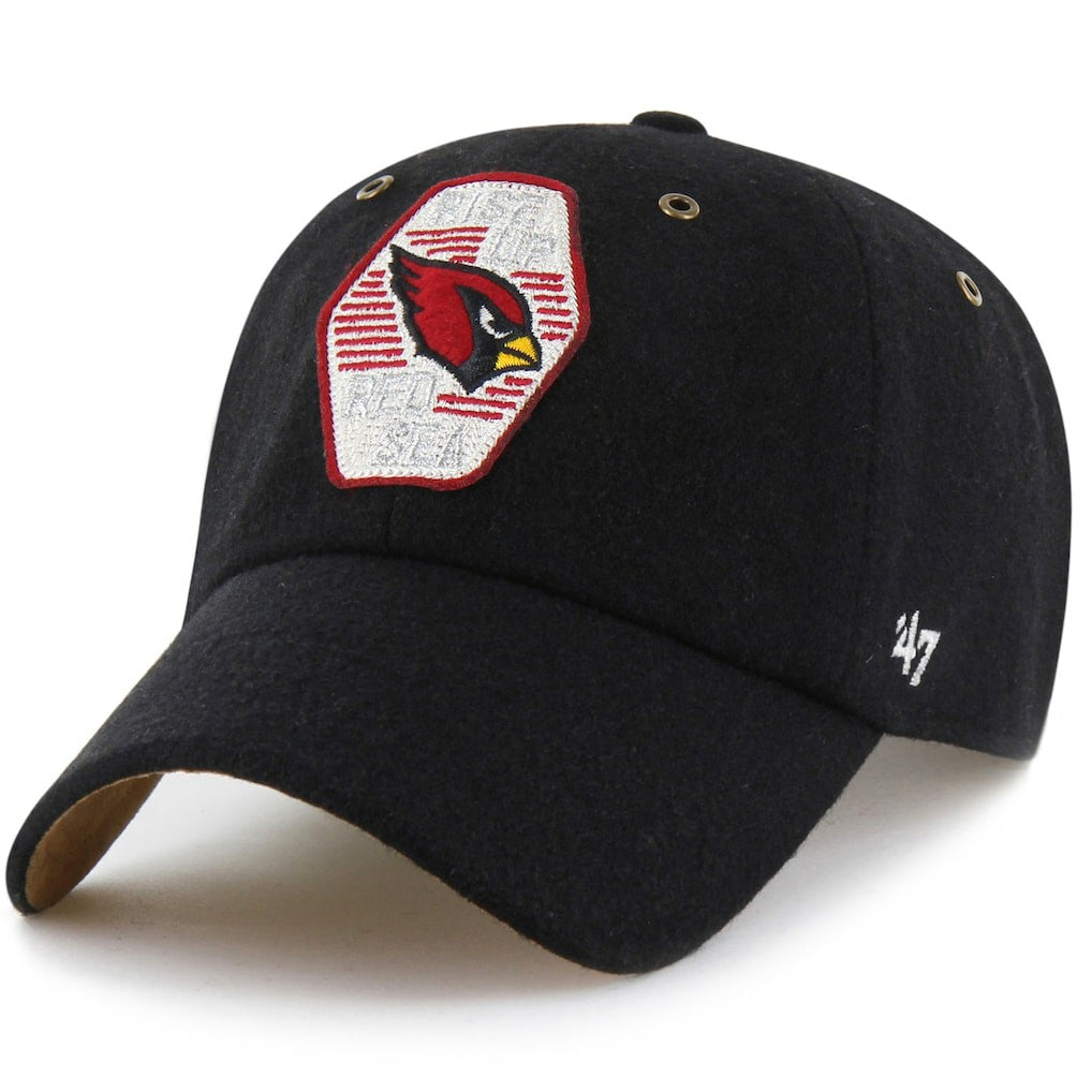 Arizona Cardinals Stoney Clover Lane x '47 Unisex Field Goal Clean Up Adjustable Hat Black - 47 brand