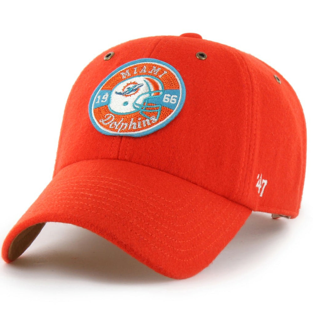Miami Dolphins Stoney Clover Lane x '47 Unisex Field Goal Clean Up Adjustable Hat Orange - 47 brand
