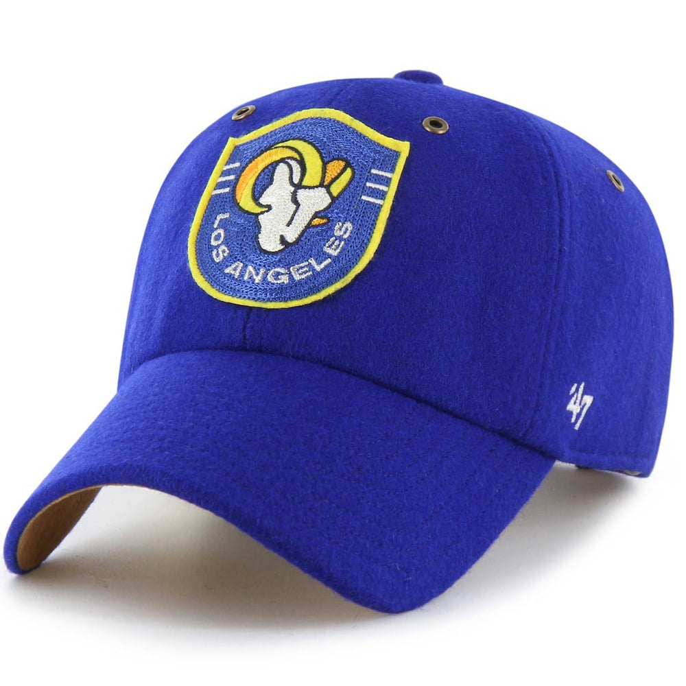 Los Angeles Rams Stoney Clover Lane x '47 Unisex Field Goal Clean Up Adjustable Hat Royal - 47 brand
