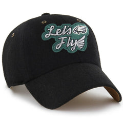 Philadelphia Eagles Stoney Clover Lane x '47 Unisex Field Goal Clean Up Adjustable Hat Black - 47 brand