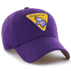 Minnesota Vikings Stoney Clover Lane x '47 Unisex Field Goal Clean Up Adjustable Hat Purple - 47 brand