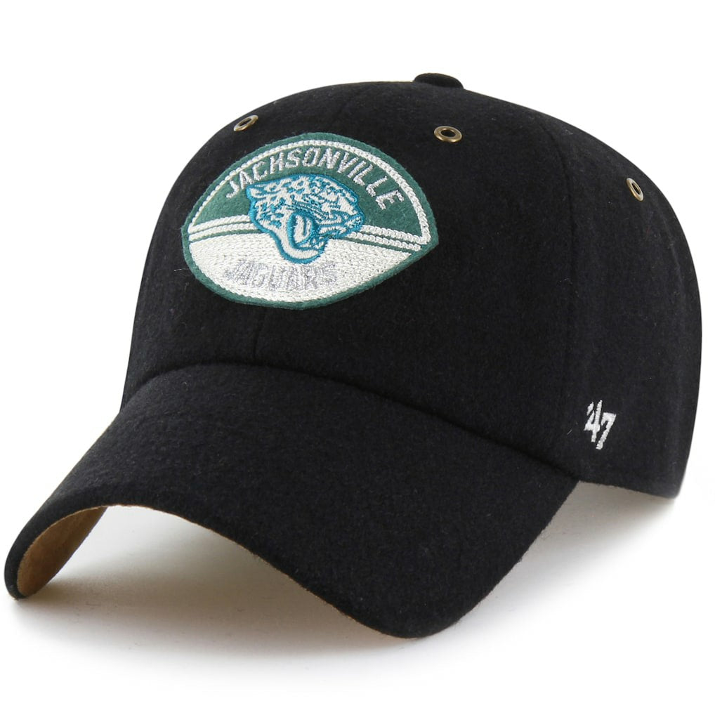 Jacksonville Jaguars Stoney Clover Lane x '47 Unisex Field Goal Clean Up Adjustable Hat Black - 47 brand