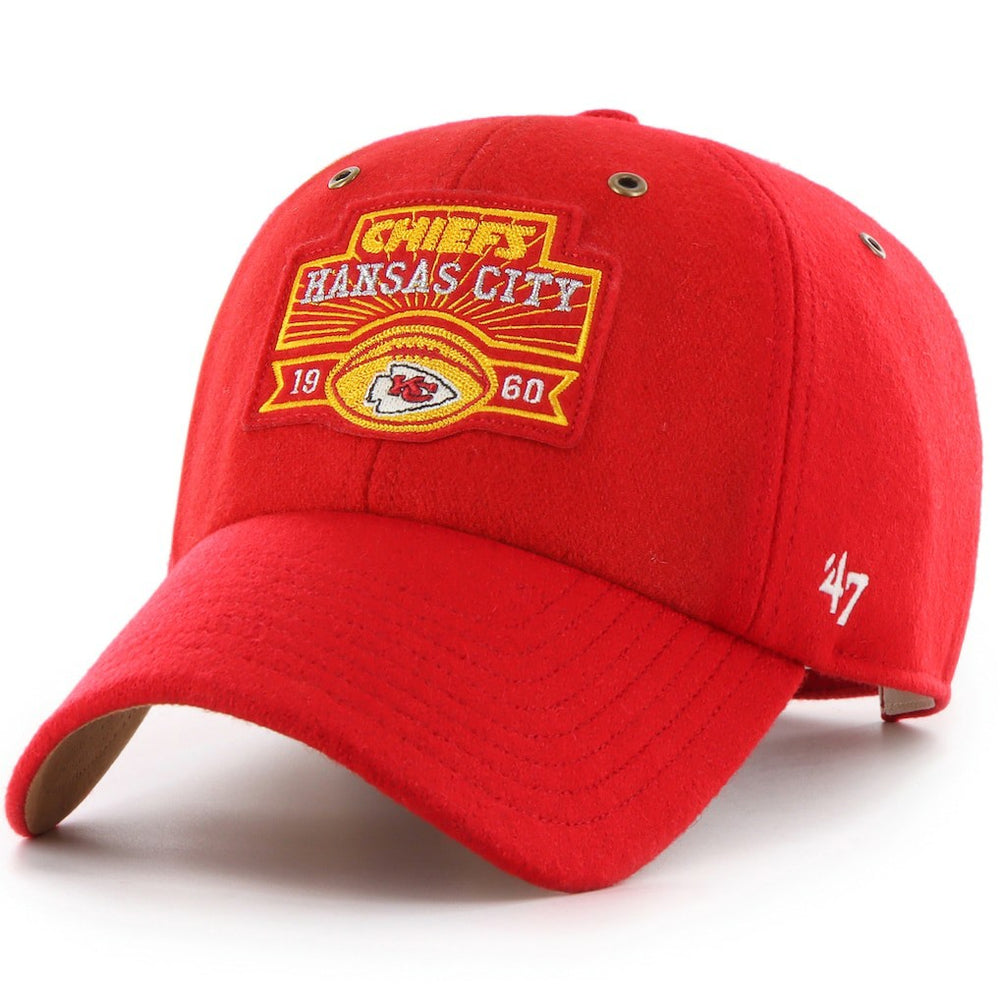 Kansas City Chiefs Stoney Clover Lane x '47 Unisex Field Goal Clean Up Adjustable Hat Red - 47 brand