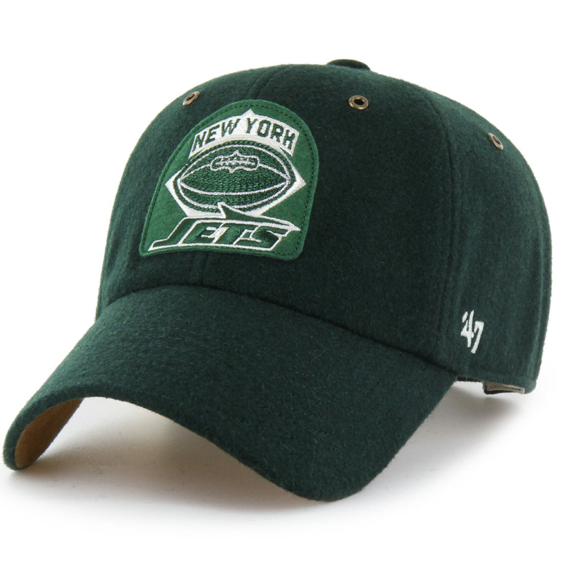 New York Jets Stoney Clover Lane x '47 Unisex Field Goal Clean Up Adjustable Hat Green - 47 brand