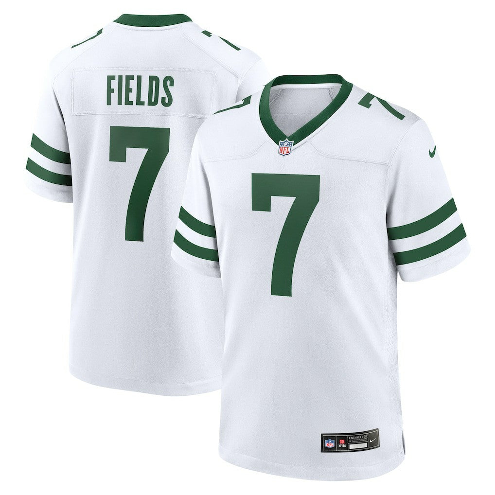 Justin Fields New York Jets Game Jersey Legacy White - Nike
