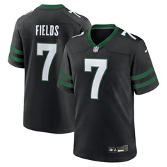 Justin Fields New York Jets Game Jersey Stealth Black - Nike
