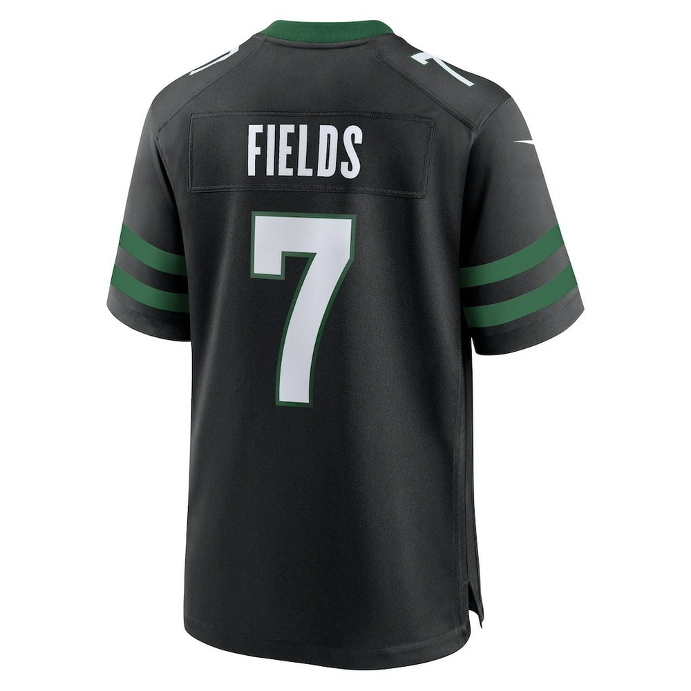 Justin Fields New York Jets Game Jersey Stealth Black - Nike