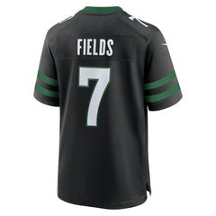 Justin Fields New York Jets Game Jersey Stealth Black - Nike