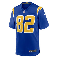 Brenden Rice Los Angeles Chargers 2nd Alternate Game Player Jersey Royal - Nike