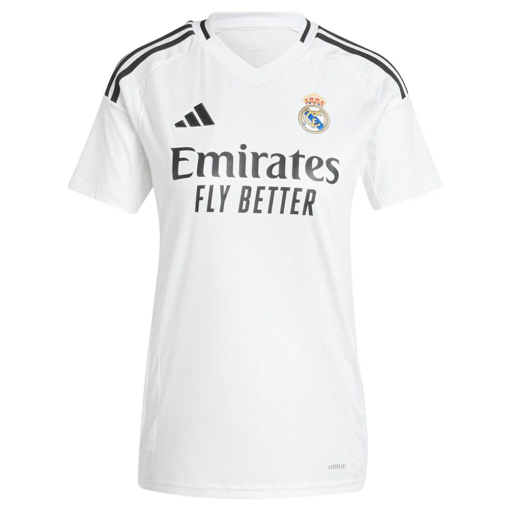 Adidas Real Madrid Women's 2024/25 Home Replica Custom Jerseys - White