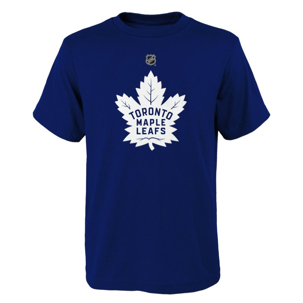 Toronto Maple Leafs - Youth Primary Logo T-Shirt Blue