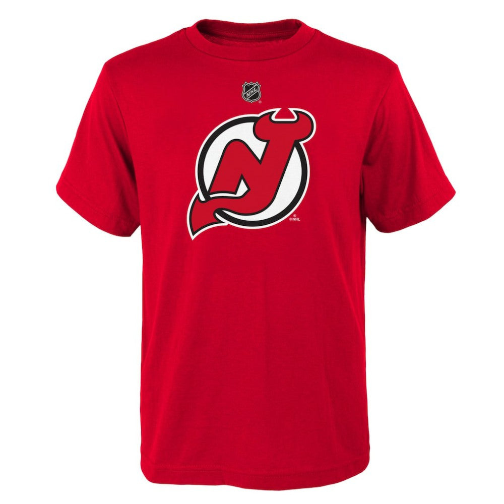 New Jersey Devils - Youth Primary Logo T-Shirt Red